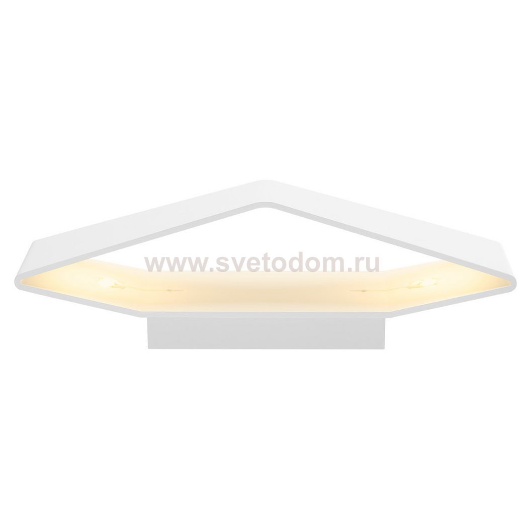SLV 151741 BIG CARISO LED Wandleuchte 2, weiss, 2x 9W LED, 3000K