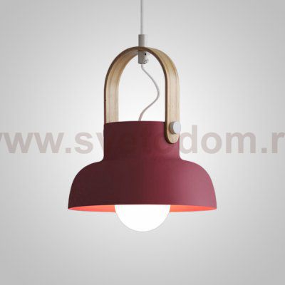Подвесной светильник CLUTCH COLOR D23.5 Red ImperiumLoft 151750-26