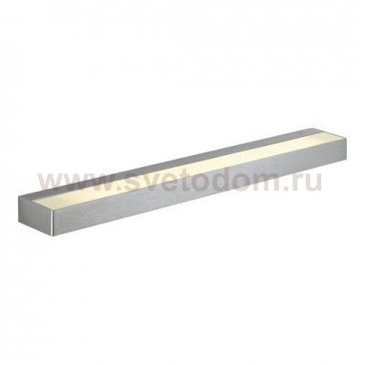 SLV 151786 SEDO LED 14 Wandleuchte, eckig alu-brushed, Glas satiniert