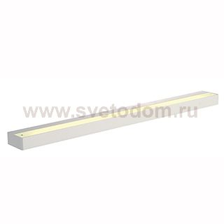 SLV 151791 SEDO LED 21 Wandleuchte, eckig, mattweiss, Glas satiniert, 3000K