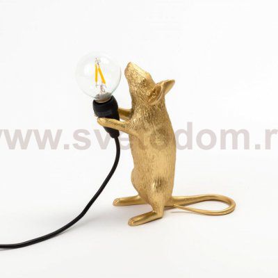 Настольная лампа Mouse Lamp Standing GOLD USB