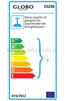 Светильник подвесной Globo 15236 DAMIAN