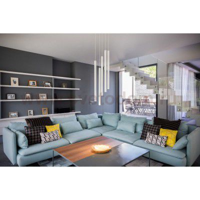 SLV 152361 MILAN Pendant, Pendelleuchte, rund, weiss, 7,5W LED, 3000K