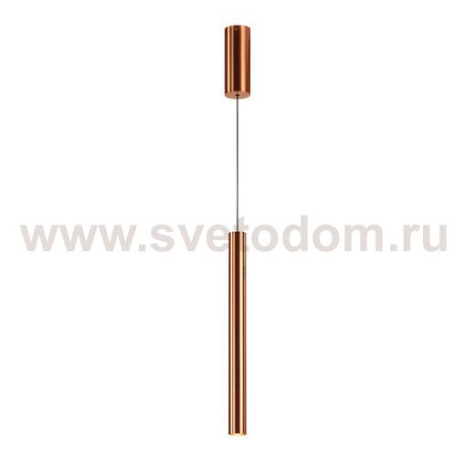SLV 152379 UBA Pendant, Pendelleuchte, rund, brushed copper, 9W LED, 3000K
