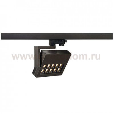 SLV 152540 PROFUNO LED Strahler, schwarz, 3000K, 30°, inkl. 3P.-Adapter