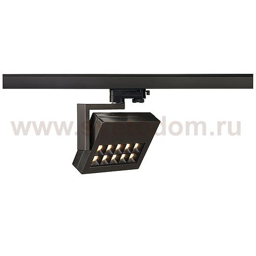 SLV 152540 PROFUNO LED Strahler, schwarz, 3000K, 30°, inkl. 3P.-Adapter