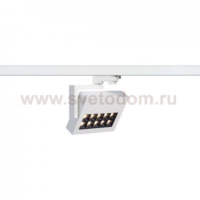 SLV 152541 PROFUNO LED Strahler, weiss, 3000K, 30°, inkl. 3P.-Adapter