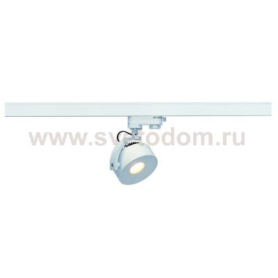 SLV 152601 KALU TRACK LEDDISK Leuchten- kopf, weiss, 3000K, inkl. 3P.-Adapter