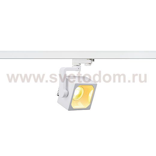 SLV 152741 EURO CUBE Spot,weiss, 30°, 3000K, CRI90, inkl. 3P.-Adapter