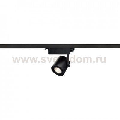 SLV 152800 SUPROS TRACK 3000 Spot, schwarz, 4000lm 3000K SLM, 60° Reflektor, inkl. 3P.-Adapter