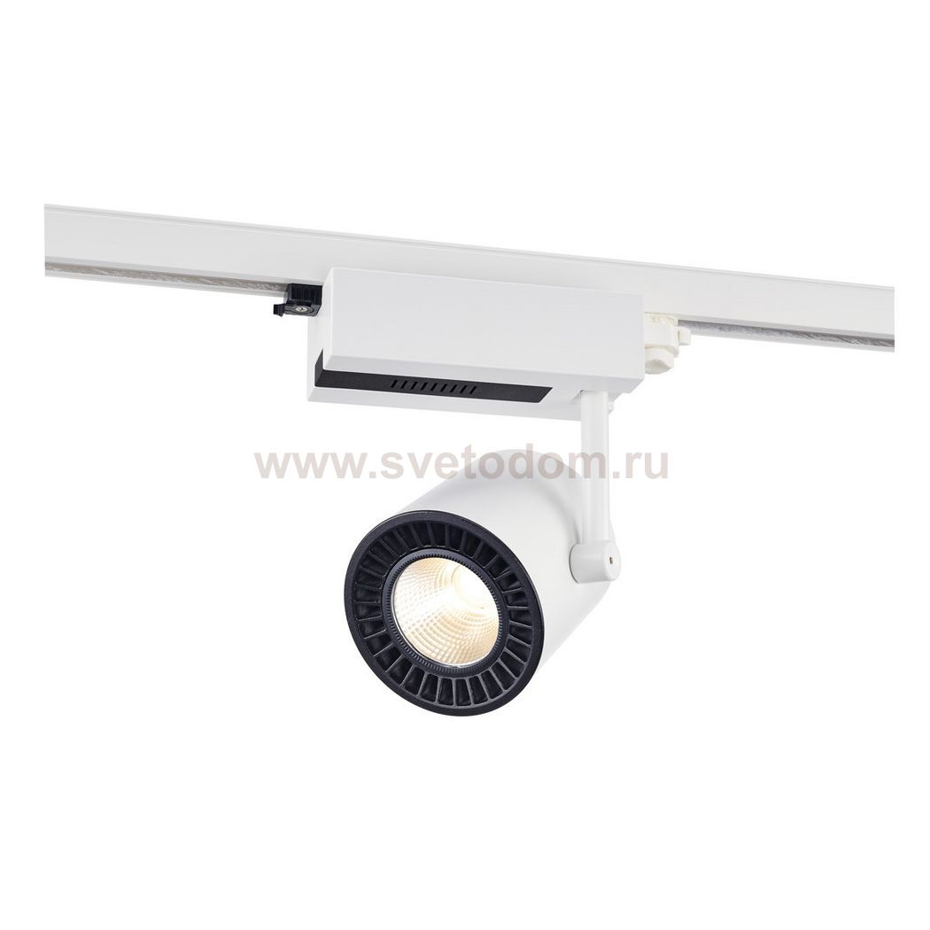 SLV 152801 SUPROS TRACK 3000 Spot, wei?, 4000lm 3000K SLM, 60° Reflektor, inkl. 3P.-Adapter