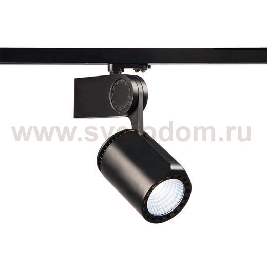 SLV 152930 DANCER LED Leuchtenkopf, schwarz, 4000K, inkl. 3P-Adapter