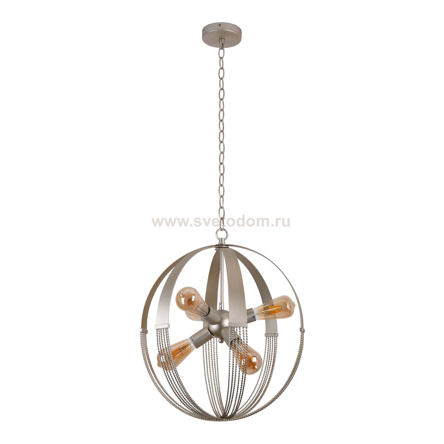 Люстра современная Экономсвет 15301/6SN+CR