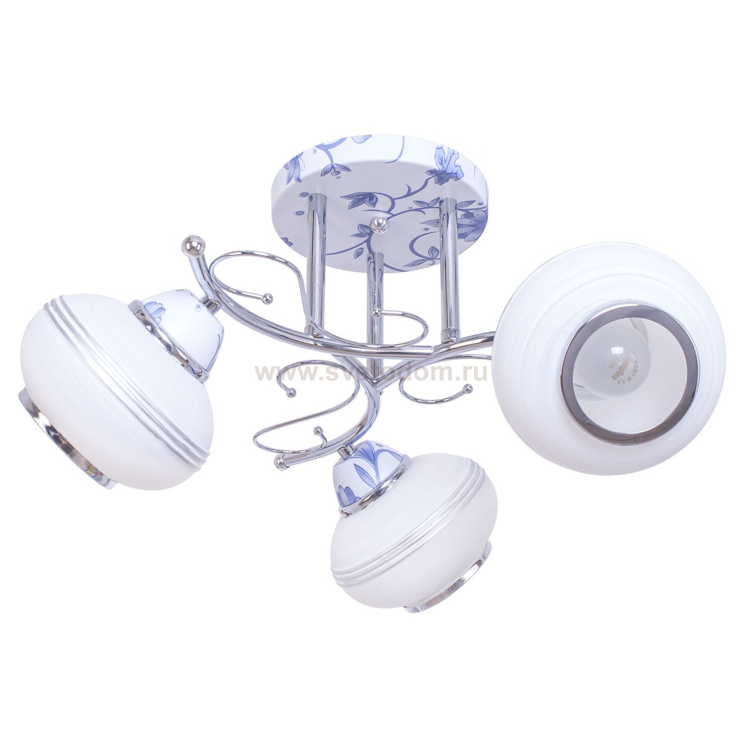 Светильник ЭкономСвет 1533/3CR WT