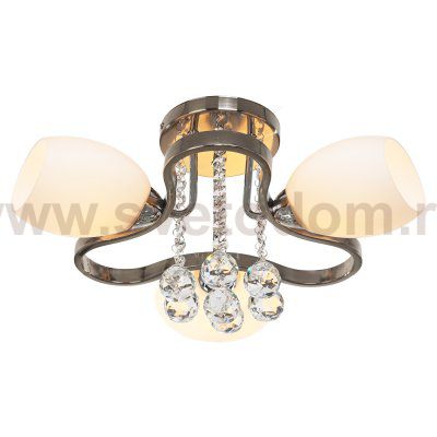 Люстра классическая с хрусталем Экономсвет 15401/3SN WT