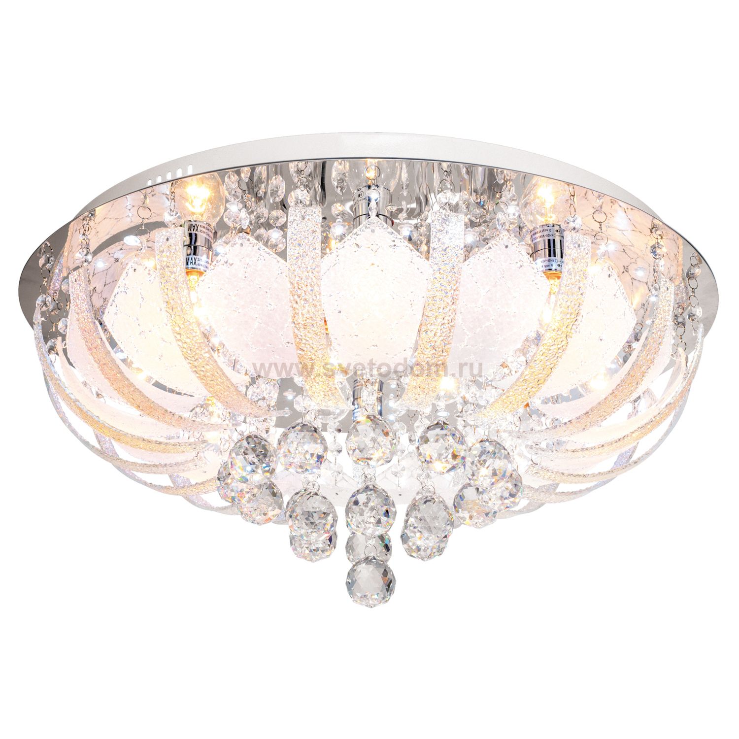 Светильник ЭкономСвет 1542/11CR RC WTLED