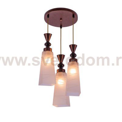 Подвесной светильник Экономсвет 154AB/3CF WT