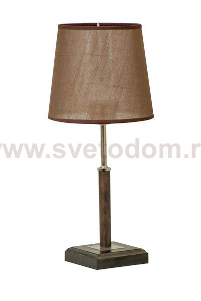 Настольная лампа ШЕРИ 1хЕ27х60Вт венге 155-41-11Т
