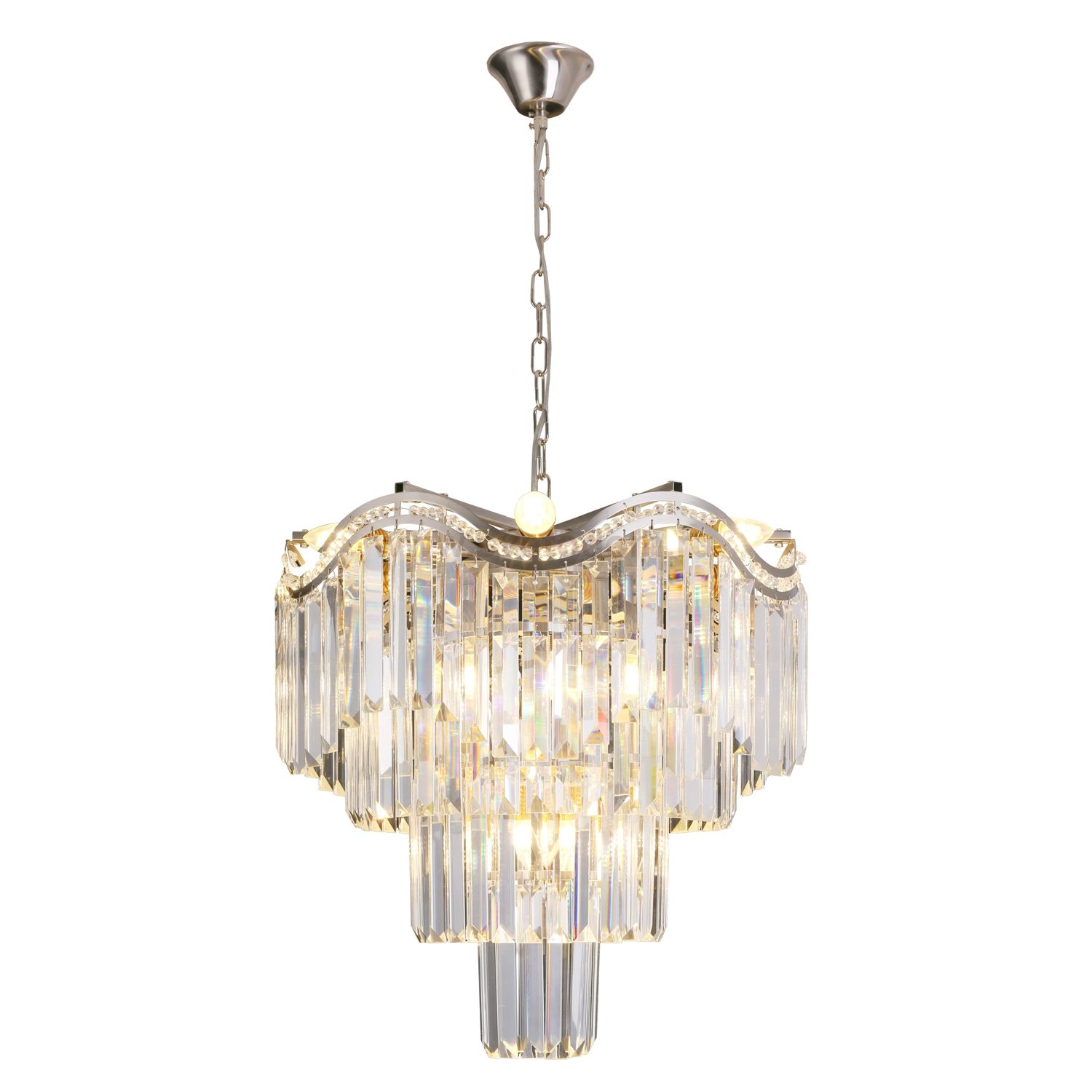 Люстра хрустальная Экономсвет 15500/12SN