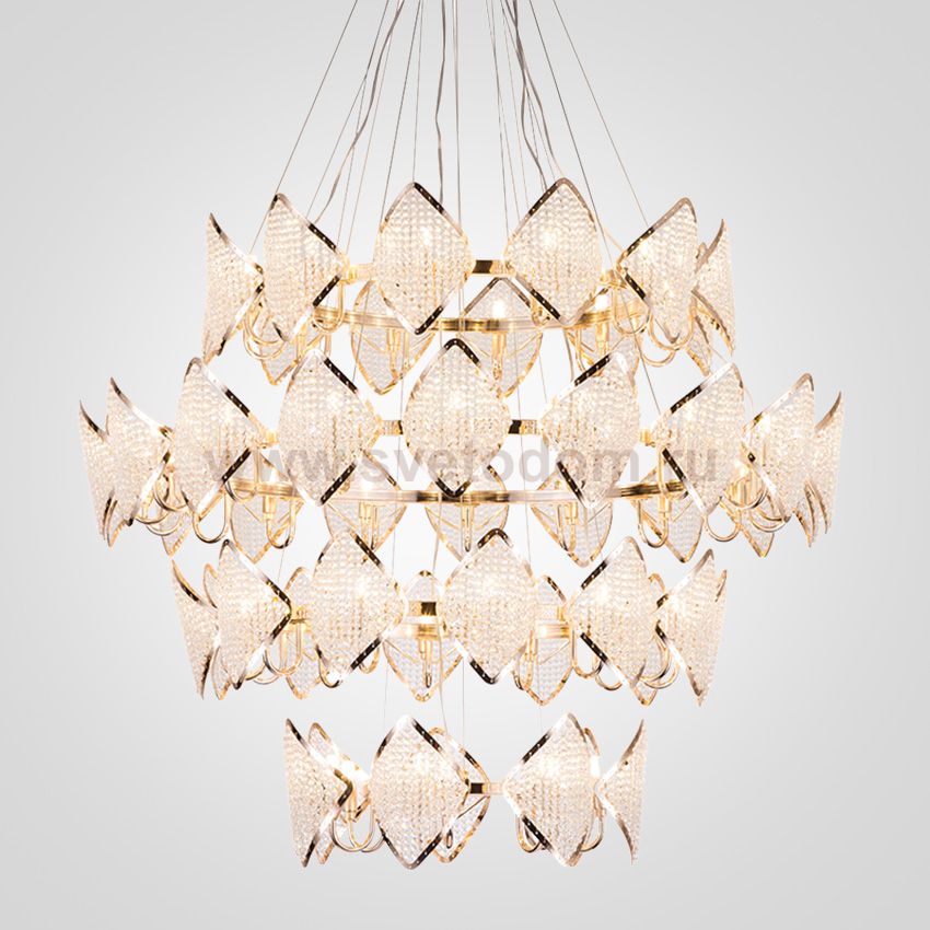 Люстра в стиле арт-деко Epica из хрусталя ImperiumLoft 155113-26