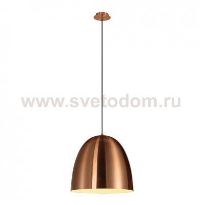 SLV 155479 PARA CONE 40 Pendelleuchte, rund, kupferfarben/geb?rstet, E27, max. 60W
