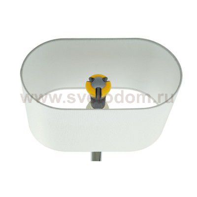 SLV 155851 SOPRANA OVAL Stehleuchte SL-1, weisses Textil, E27, max. 60W, 2 Packst?cke