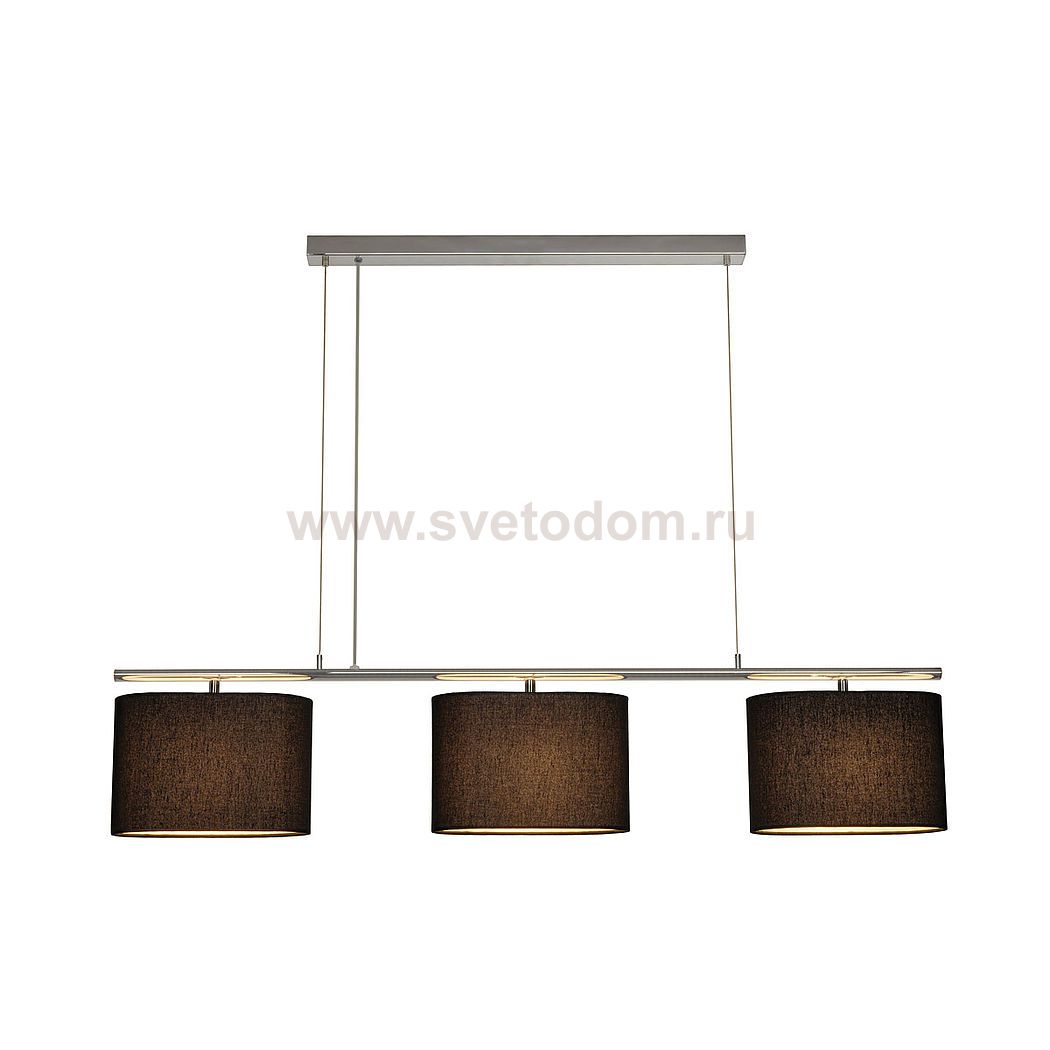 SLV 155870 TRIADEM Pendelleuchte, schwarz, 3xE27