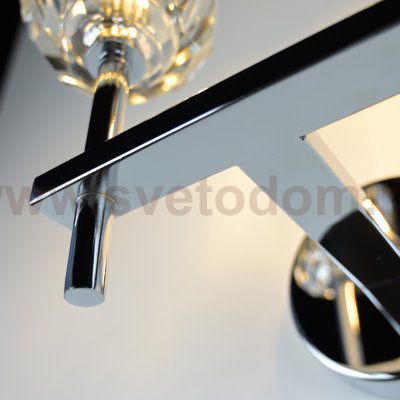 Бра RH Boule de Cristal Double Sconce Chrome ImperiumLoft 156049-22