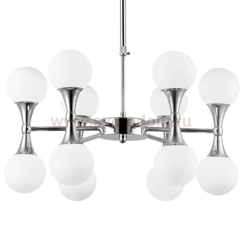 Люстра Ball Valley Chandelier Chromium 12 ImperiumLoft 156152-22