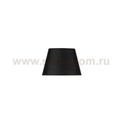 156160 SLV FENDA, абажур-конус диам. 30 см, черный (40Вт макс.)