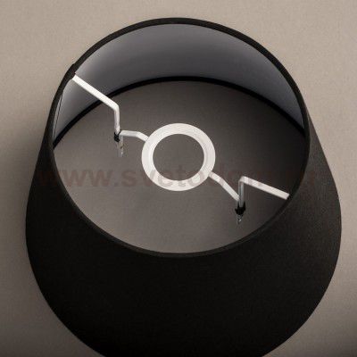 156160 SLV FENDA, абажур-конус диам. 30 см, черный (40Вт макс.)