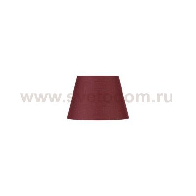 156166 SLV FENDA, абажур-конус диам. 30 см, бордовый (40Вт макс.)