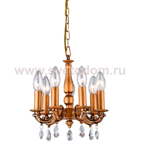 Люстра латунная Favourite 1562-7P