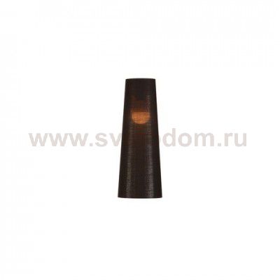 156212 SLV FENDA, абажур-конус диам. 15 см, черный / медь (40Вт макс.)