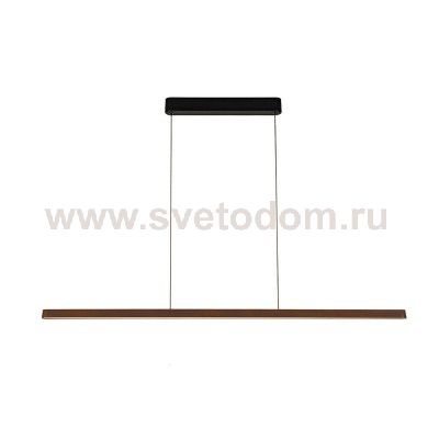 SLV 156227 VINCELLI PD Pendelleuchte, schwarz/Bambus, 2700K LED