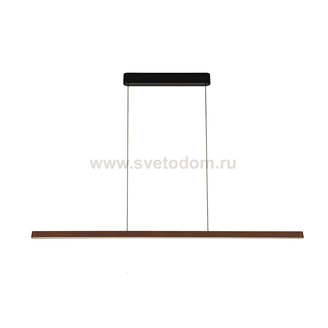 SLV 156227 VINCELLI PD Pendelleuchte, schwarz/Bambus, 2700K LED