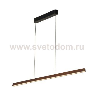 SLV 156227 VINCELLI PD Pendelleuchte, schwarz/Bambus, 2700K LED