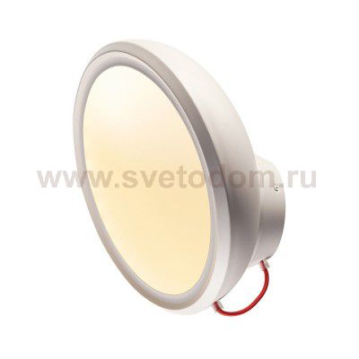 SLV 156311 IRING WALL Wandleuchte, rund, mattweiss, 72SMD LED, 14W, 3000K