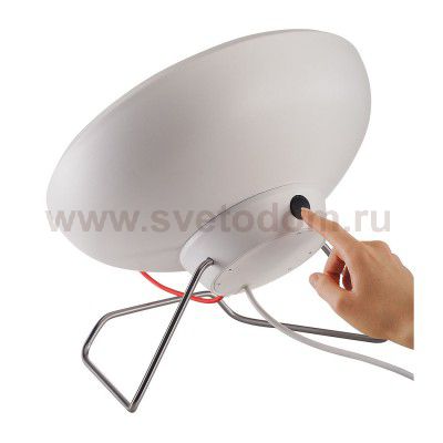 SLV 156321 IRING FLOOR Stehleuchte, rund, mattweiss, 72SMD LED, 14W, 3000K