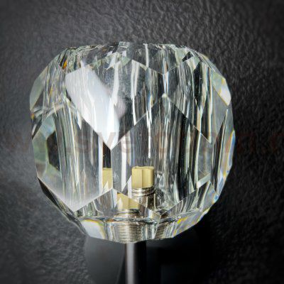 Бра RH Boule de Cristal Single Sconce Black ImperiumLoft 156563-22