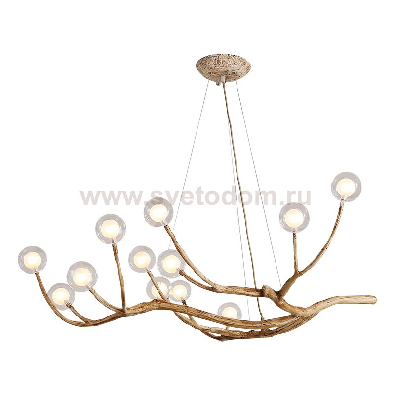 Люстра ветвь дерева Tree branch chandelier vintage ImperiumLoft 156637-22
