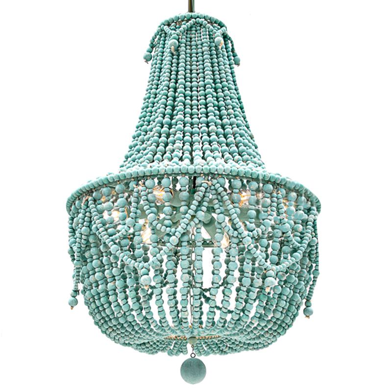 Люстра Chanteuse Chandelier Turquoise ImperiumLoft 156897-22