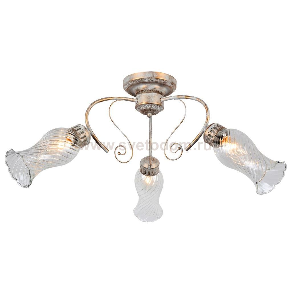 Потолочный светильник Escada 157/3PL E14*40W Antique white