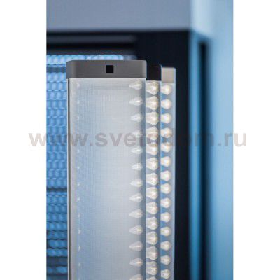 SLV 157001 I-LINE TOUCH Standleuchte, mattweiss, LED, 3000K, Acryl Seitenschirme