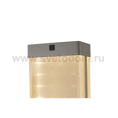 SLV 157004 I-LINE TOUCH Standleuchte, silbergrau, LED, 3000K, Acryl Seitenschirme