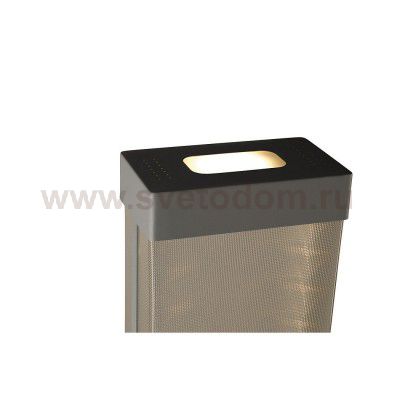 SLV 157004 I-LINE TOUCH Standleuchte, silbergrau, LED, 3000K, Acryl Seitenschirme