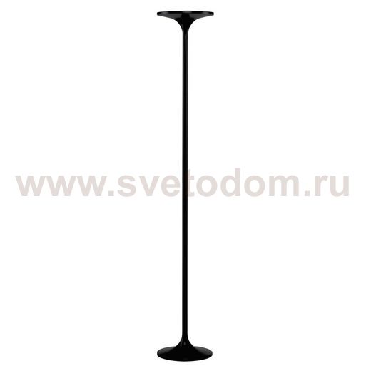 SLV 157010 ROMA LED Standleuchte, 30W, mattschwarz, 3000K, Fussdimmer