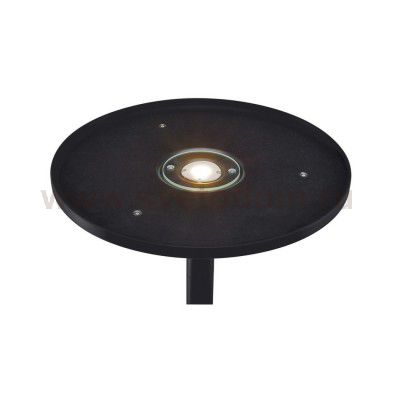 SLV 157010 ROMA LED Standleuchte, 30W, mattschwarz, 3000K, Fussdimmer