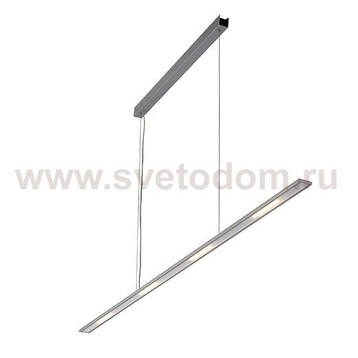 SLV 157634 CYGNIS PD-1, Pendelleuchte, silbergrau, 30W LED, 3000K, CRI 90