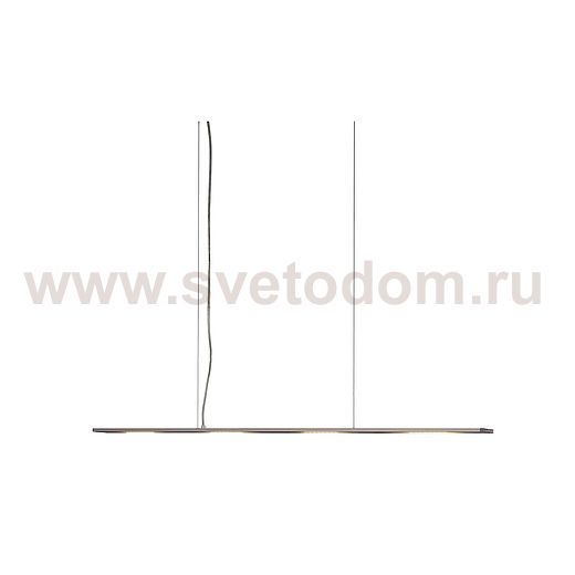 SLV 157644 CYGNIS PD-1, Pendelleuchte, silbergrau, ohne Deckenro- sette, 30W LED, 3000K, CRI 90